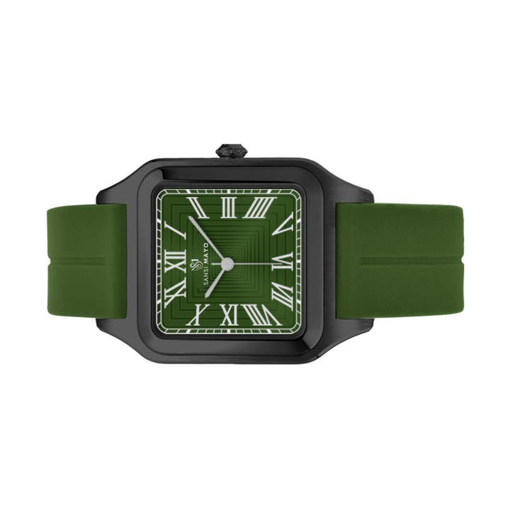 Emerald Green Square Magnetic Analog