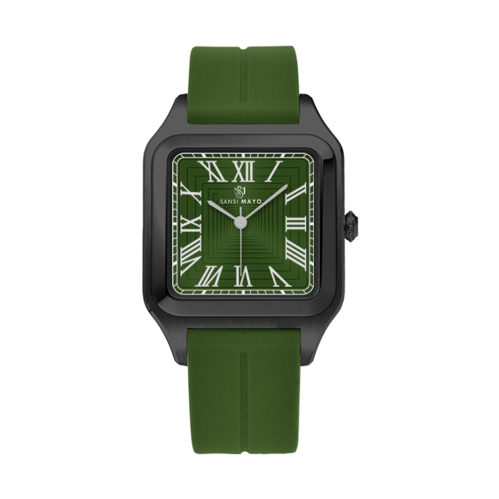 Emerald Green Square Magnetic Analog