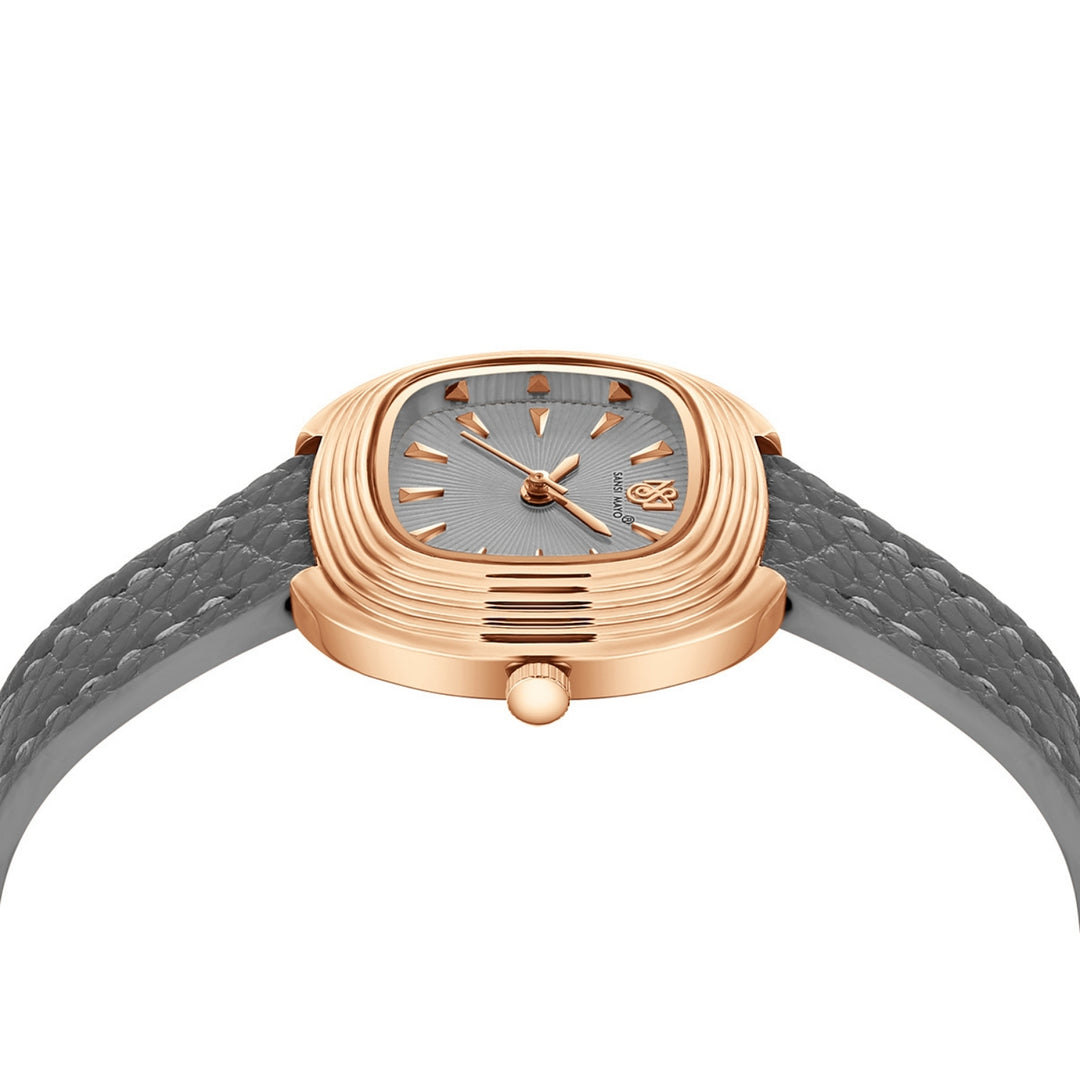 Verona Grey Rose Gold Watch for Women