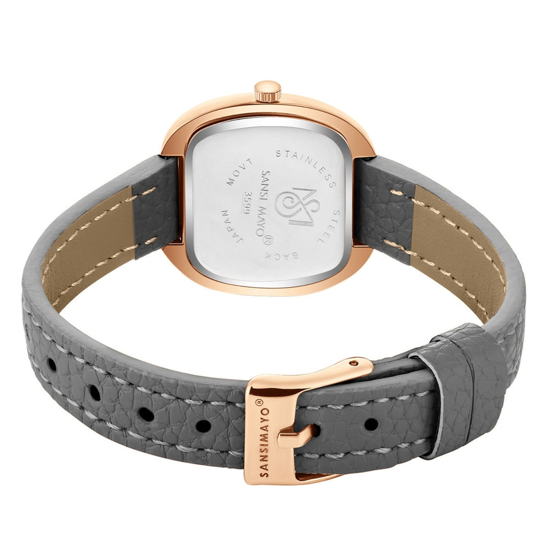 Verona Grey Rose Gold Watch for Women