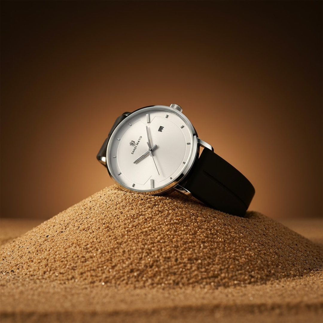 Arctic White Magnetic Lock Analog