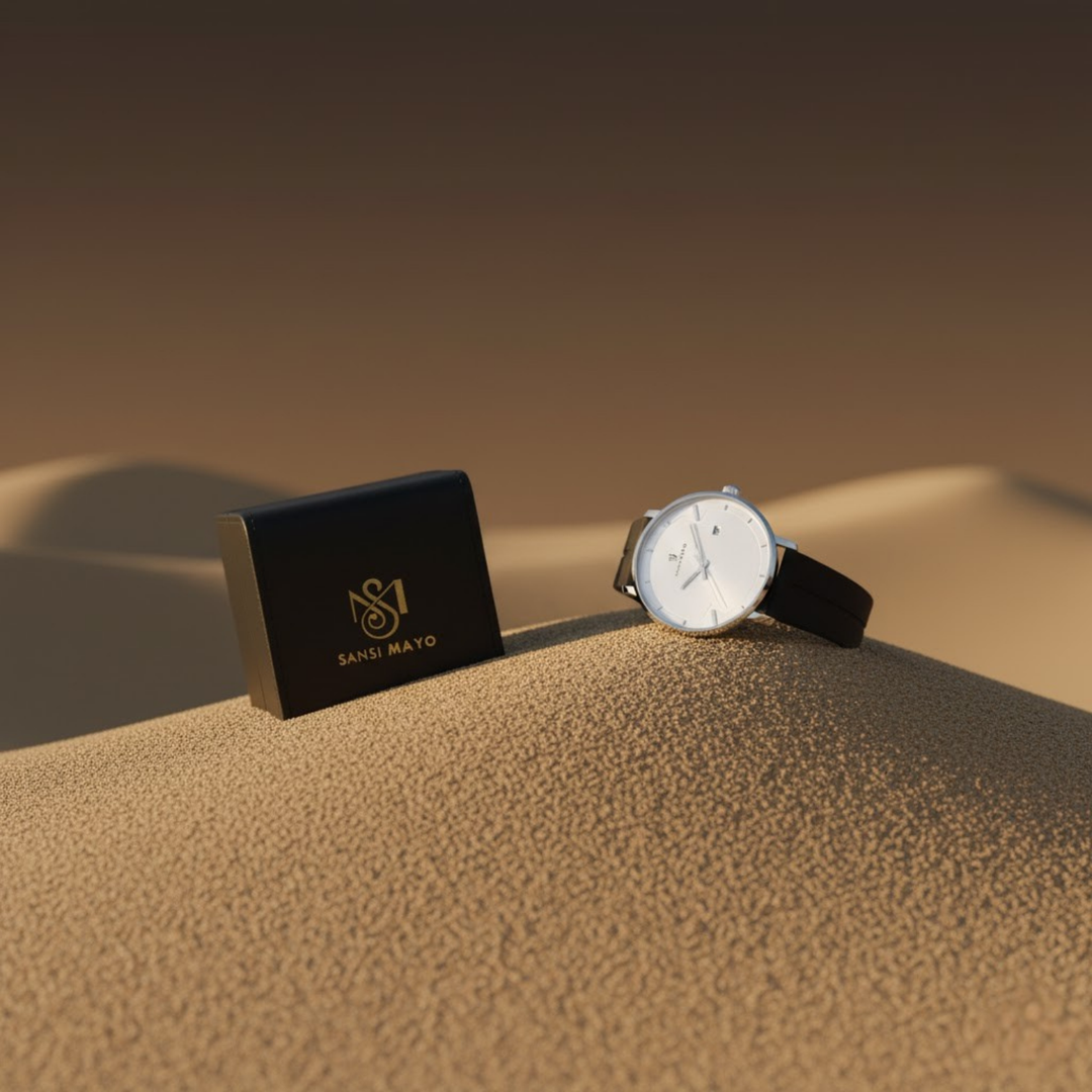 Arctic White Magnetic Lock Analog