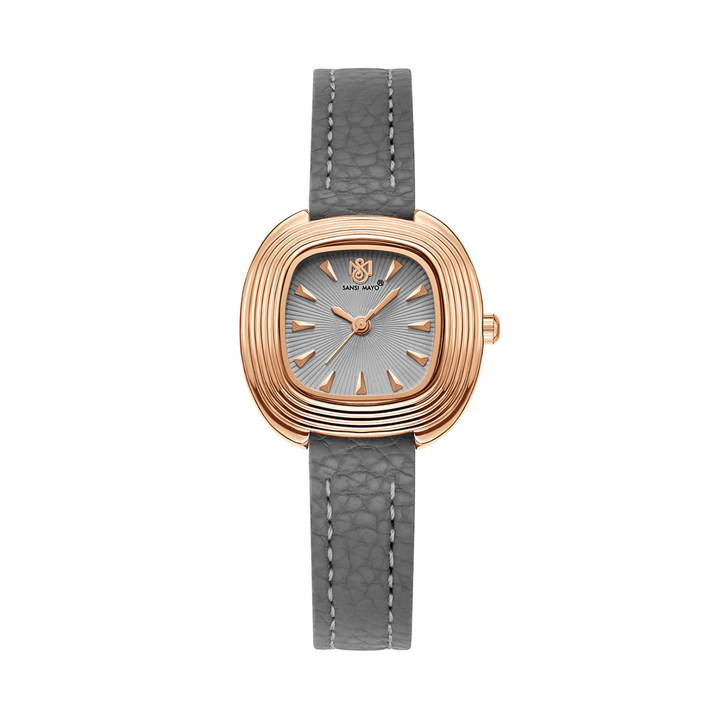 Verona Grey Rose Gold Watch for Women