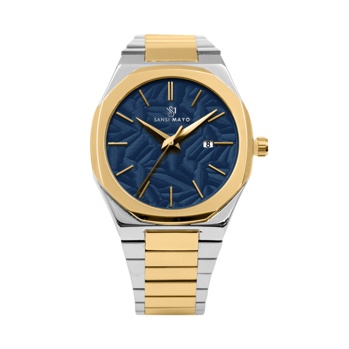 Royal Blue Two-Tone Analog