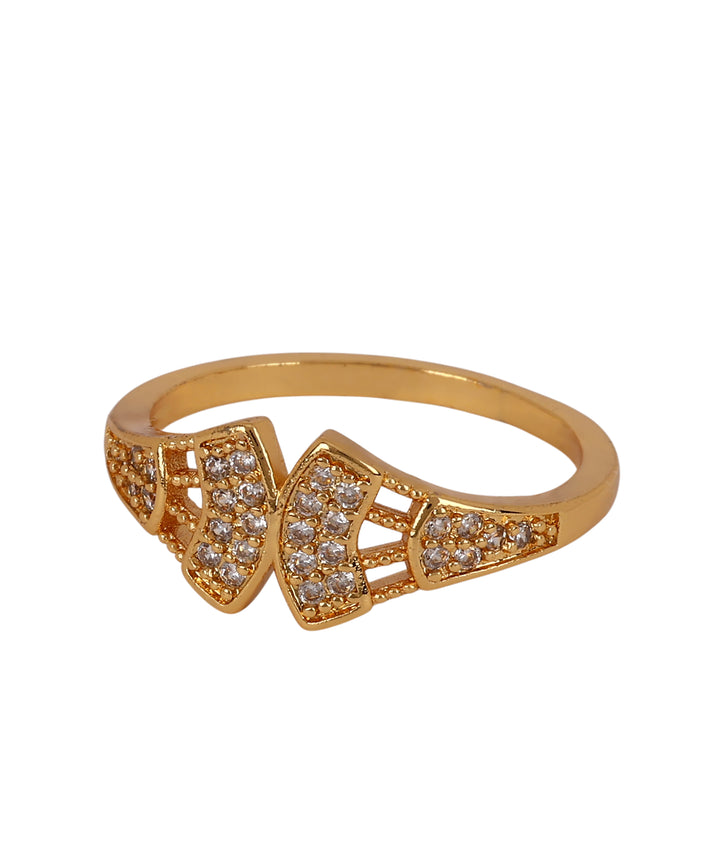 Sansi Mayo Women’s Watch, Bangle & Ring Gift Set — Two-Tone Silver Gold with Grey Dial & Crystal Egyptian Stone