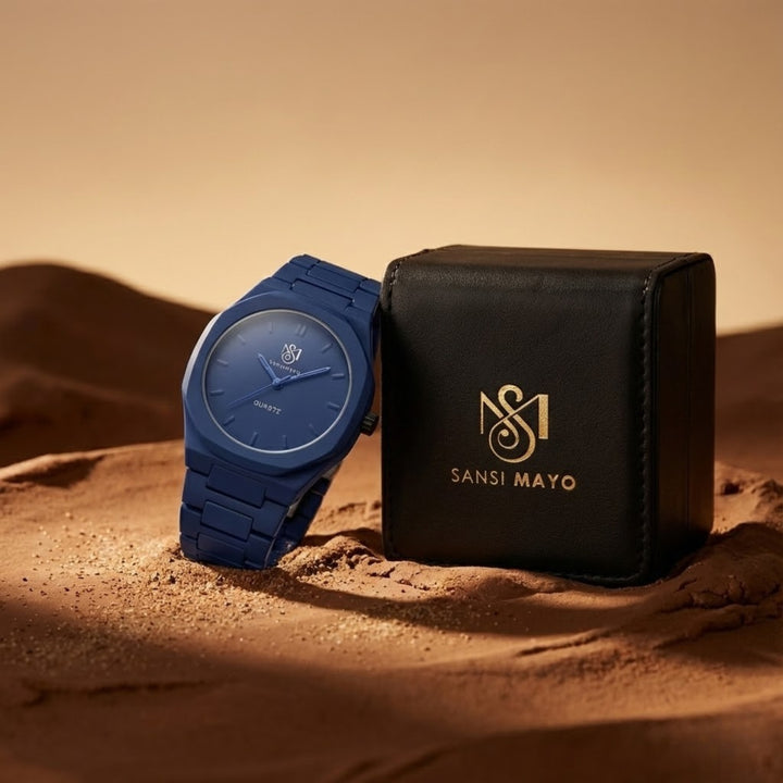 Carnival Dulex Blue Quartz Watch