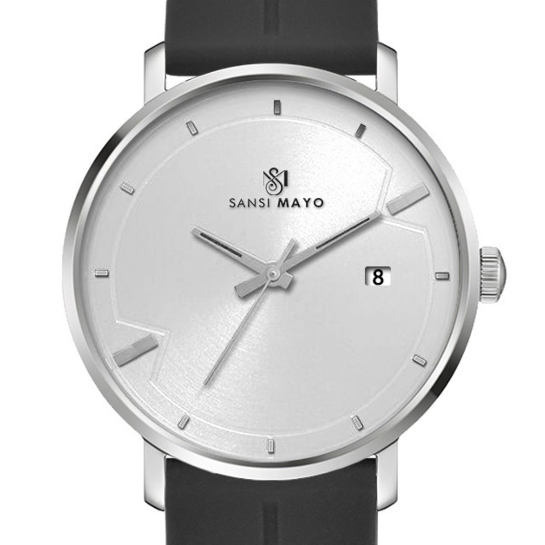 Arctic White Magnetic Lock Analog
