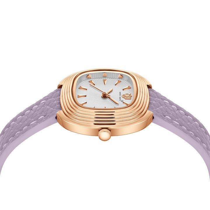 Verona Lavender Strap Rose Gold Watch for Women