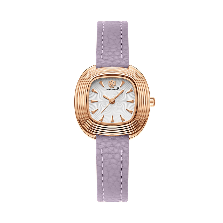 Verona Lavender Strap Rose Gold Watch for Women