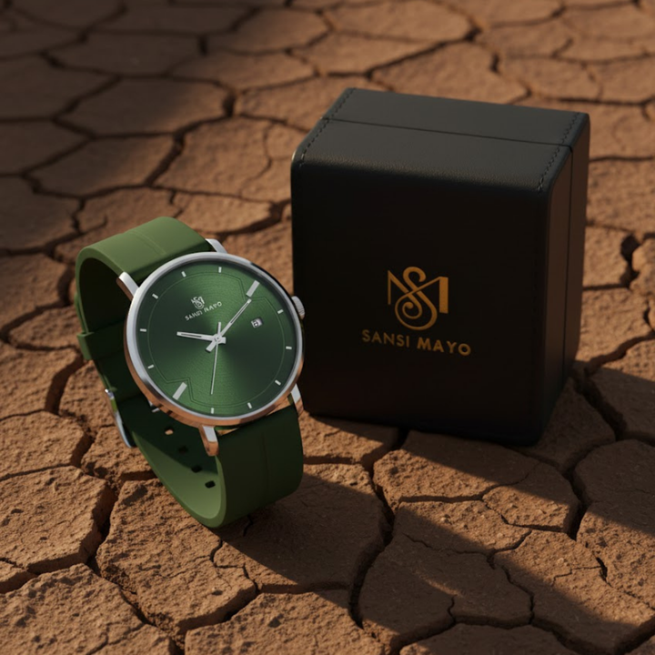 Forest Green Magnetic Lock Analog