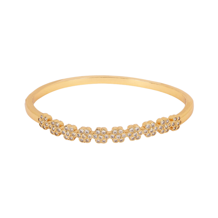 Sansi Mayo Women’s Watch, Bangle & Ring Gift Set — Rose Gold Round Dial with Crystal Egyptian Stone