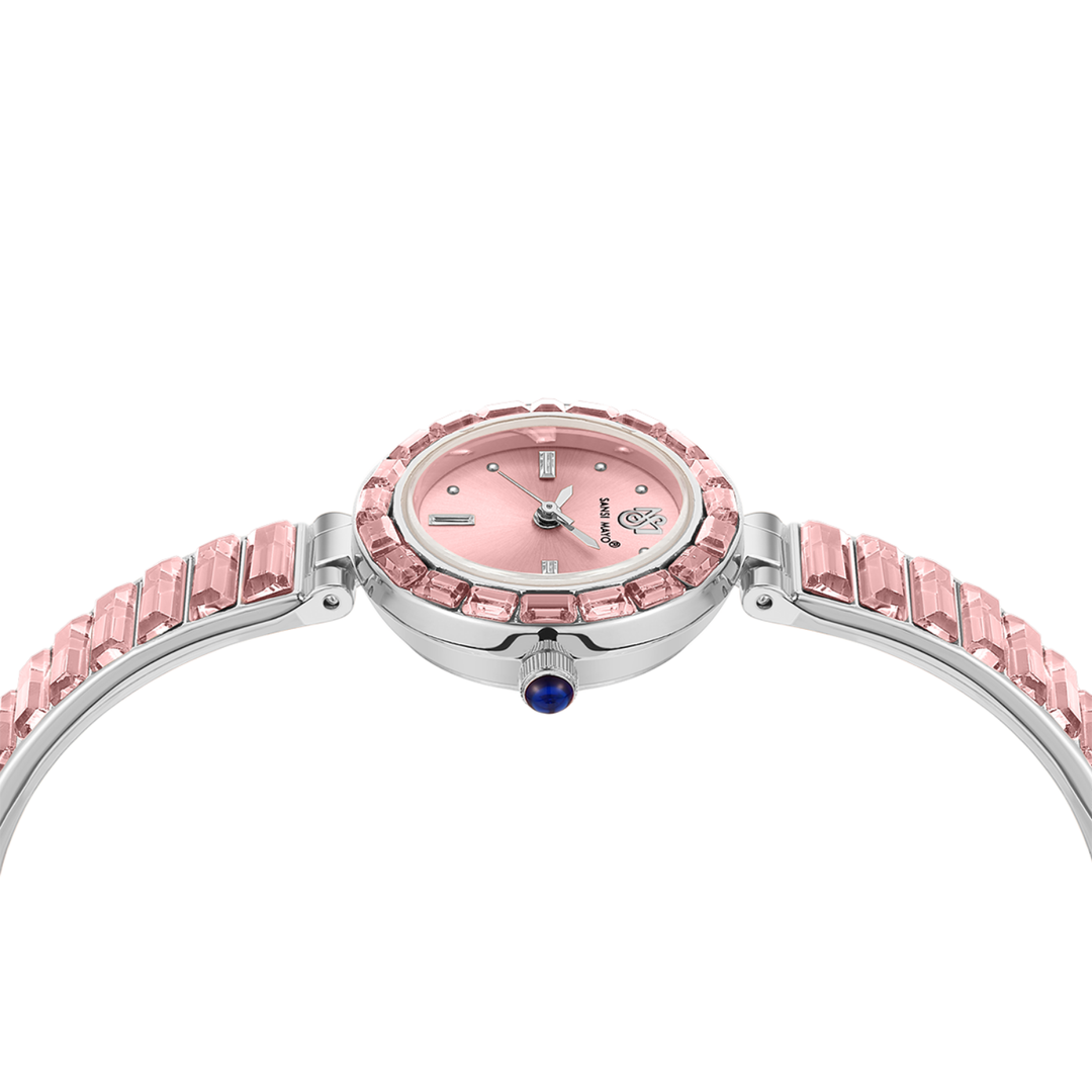 Egyptian Stone Edition (Pink Dial, silver)