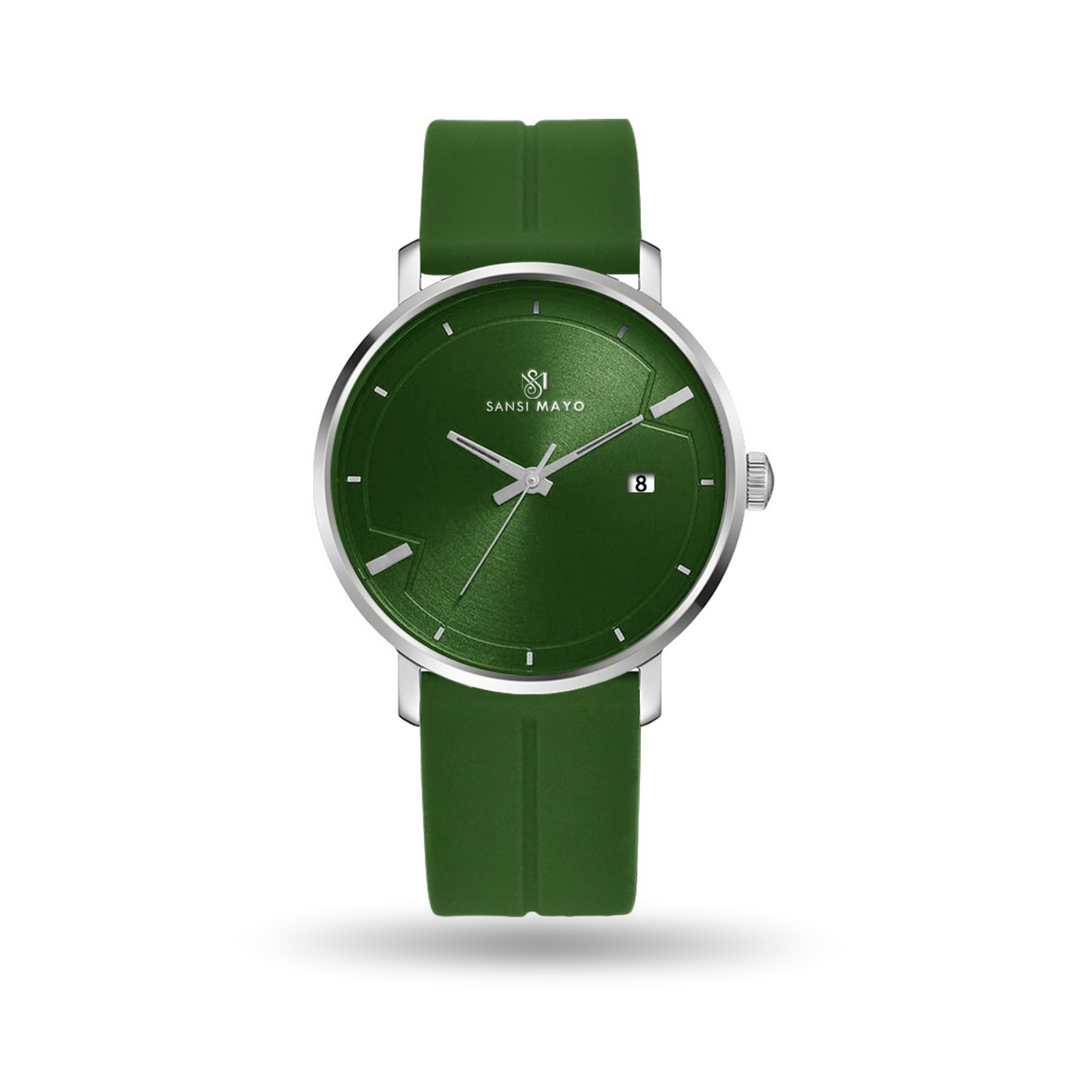 Forest Green Magnetic Lock Analog