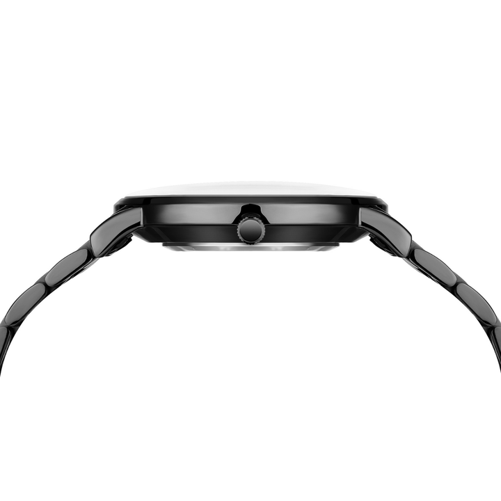 Bold Black & Blue Quartz Date Dial