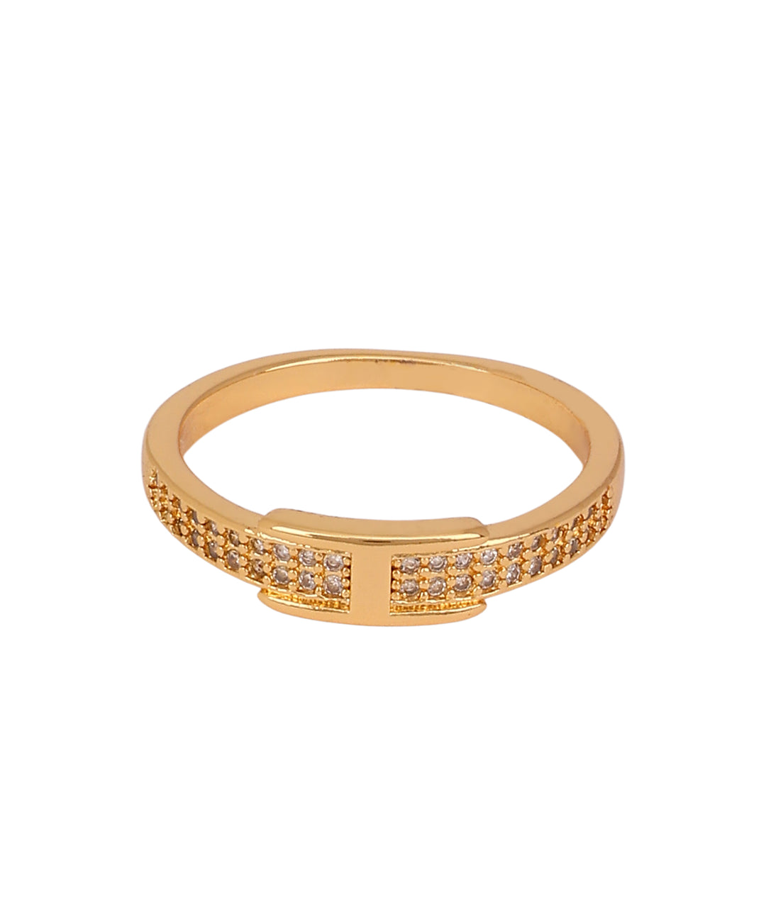 Sansi Mayo Women’s Watch, Bangle & Ring Gift Set — Gold Stainless Steel with Blue Dial & Crystal Egyptian Stone