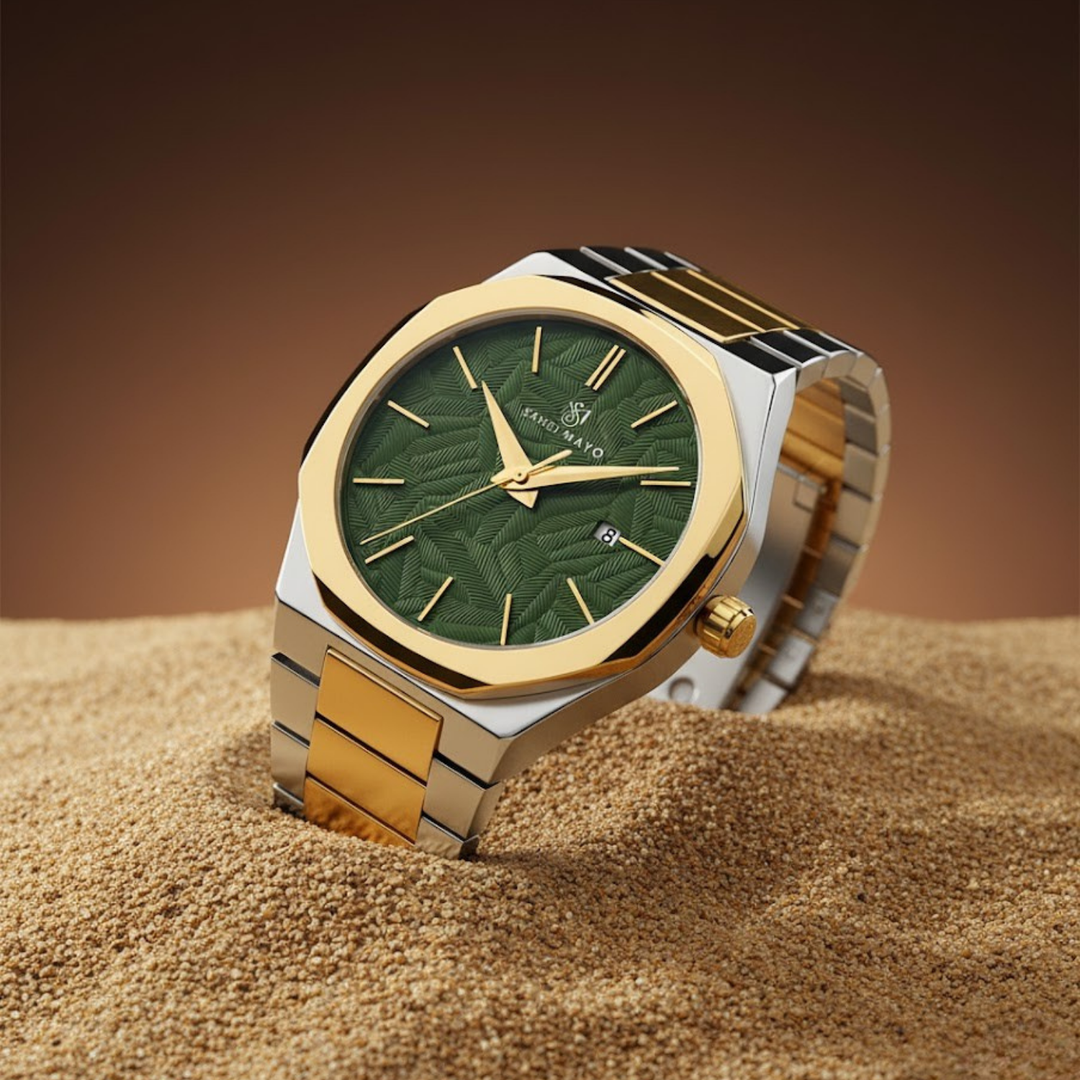 Forest Green Two-Tone Analog