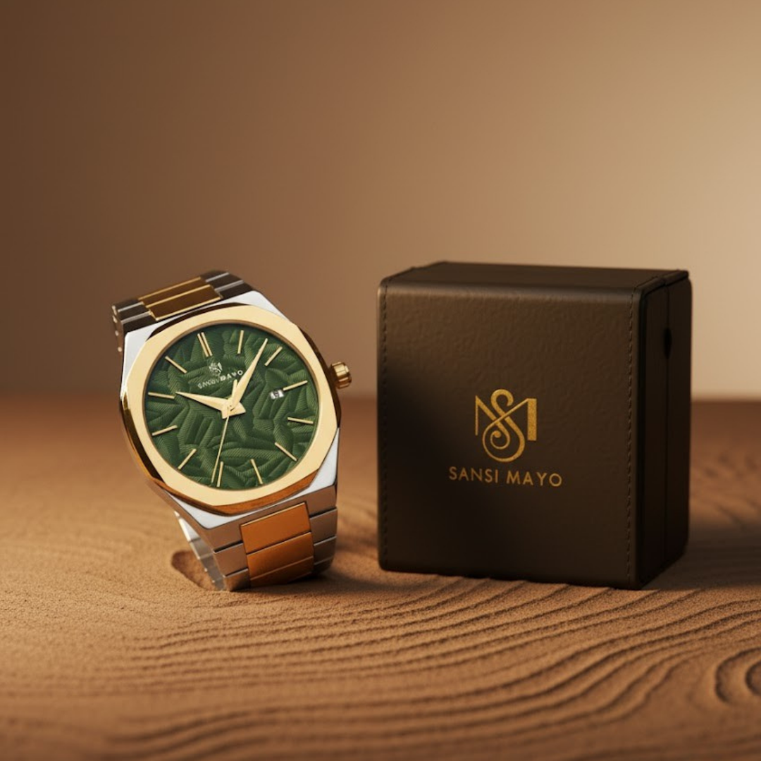 Forest Green Two-Tone Analog