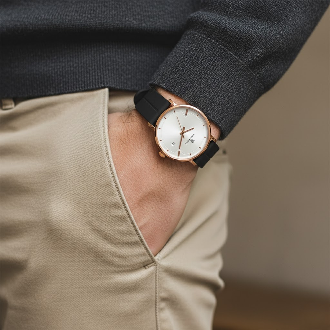 Frost White Magnetic Lock Analog