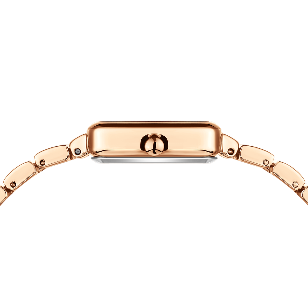 Square Case Edition (Rose Gold, White Dial)
