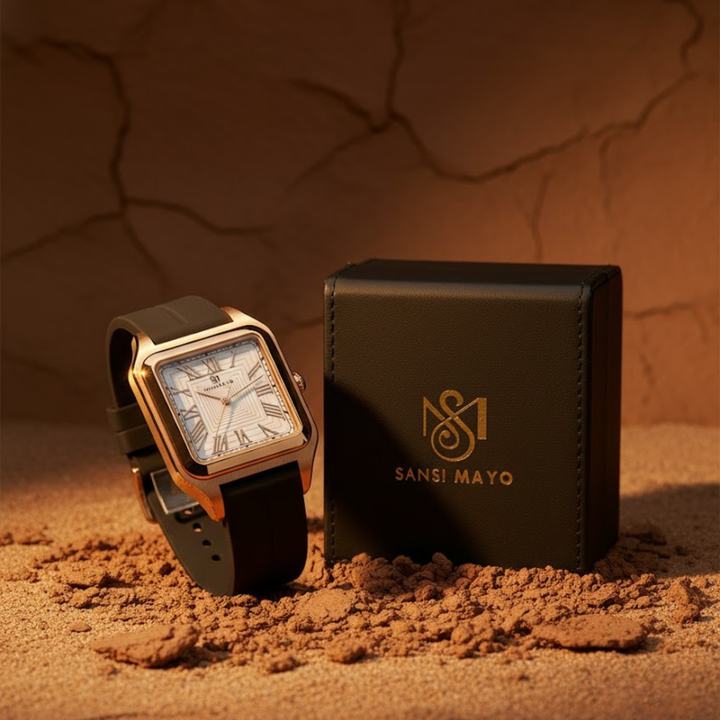 Frost White Square Magnetic Analog