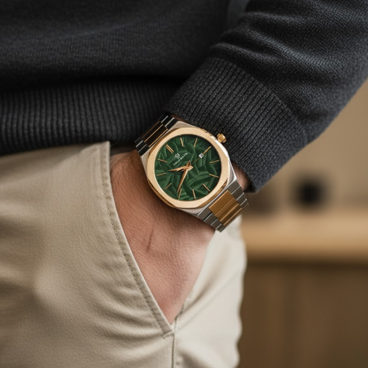 Forest Green Two-Tone Analog