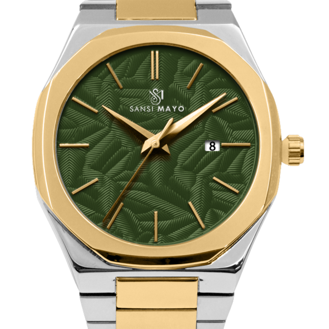 Forest Green Two-Tone Analog