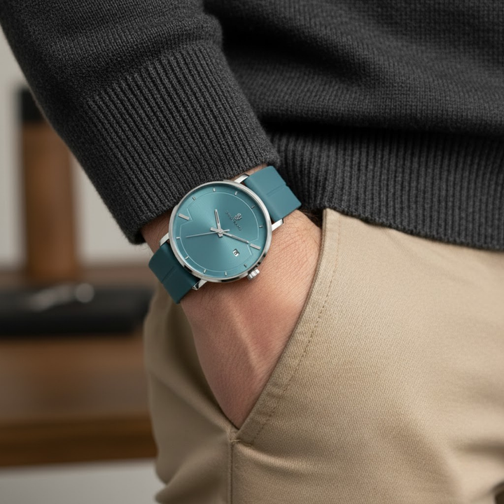 Teal Breeze Magnetic Lock Analog