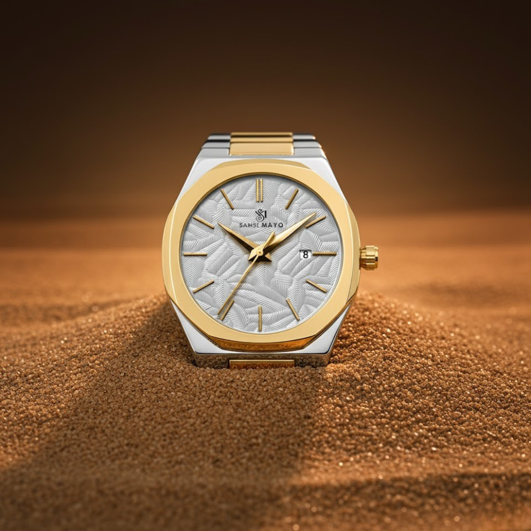 Gunmetal Grey Two-Tone Analog