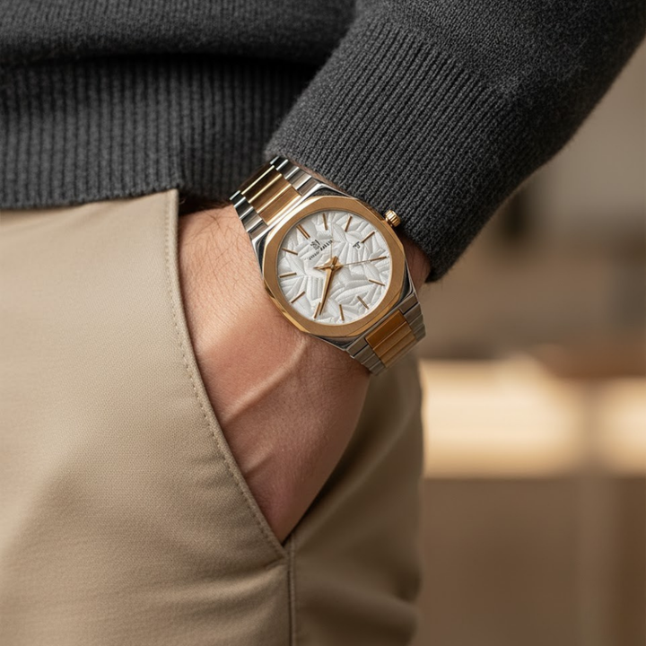 Gunmetal Grey Two-Tone Analog