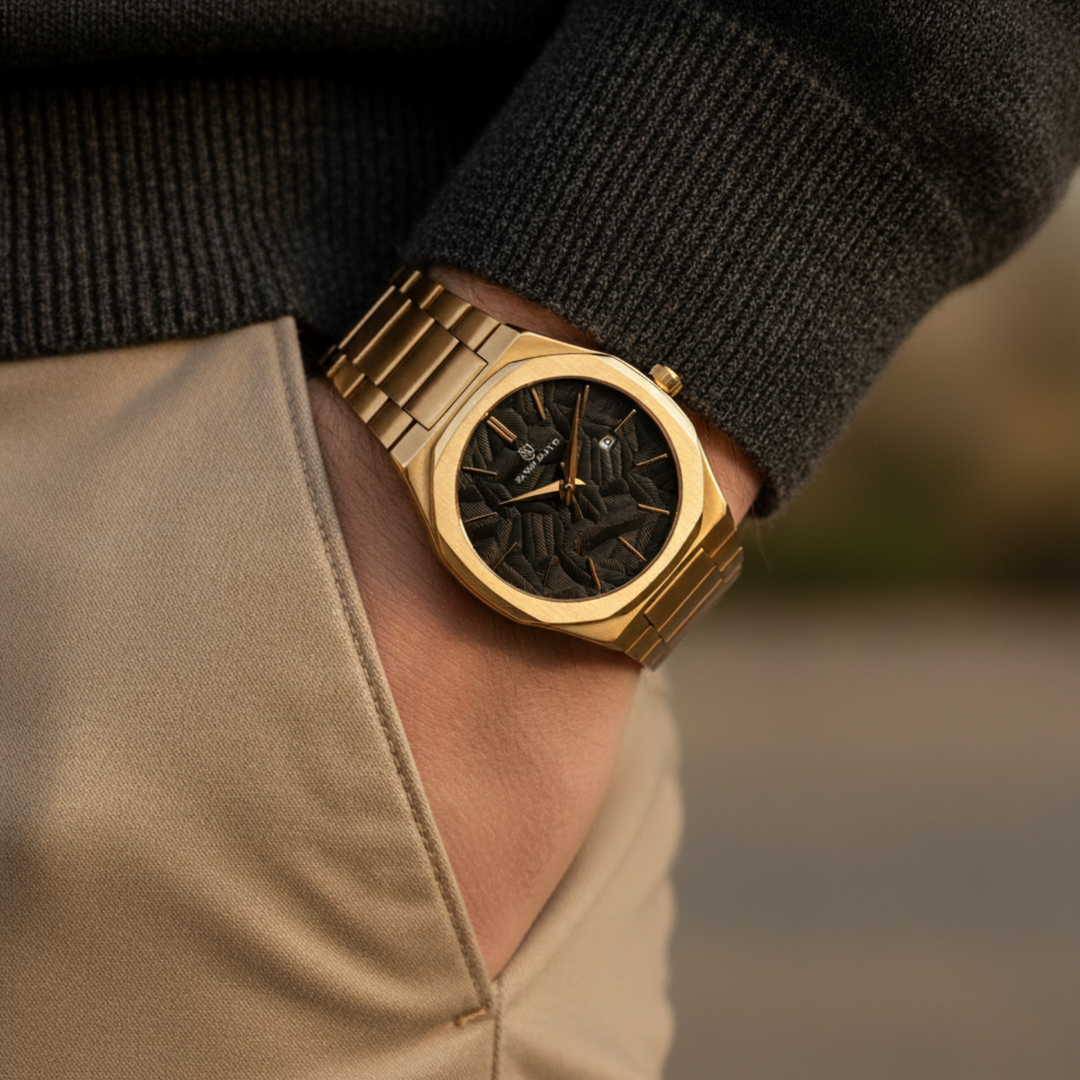 Obsidian Black Two-Tone Analog