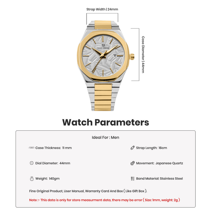 Gunmetal Grey Two-Tone Analog