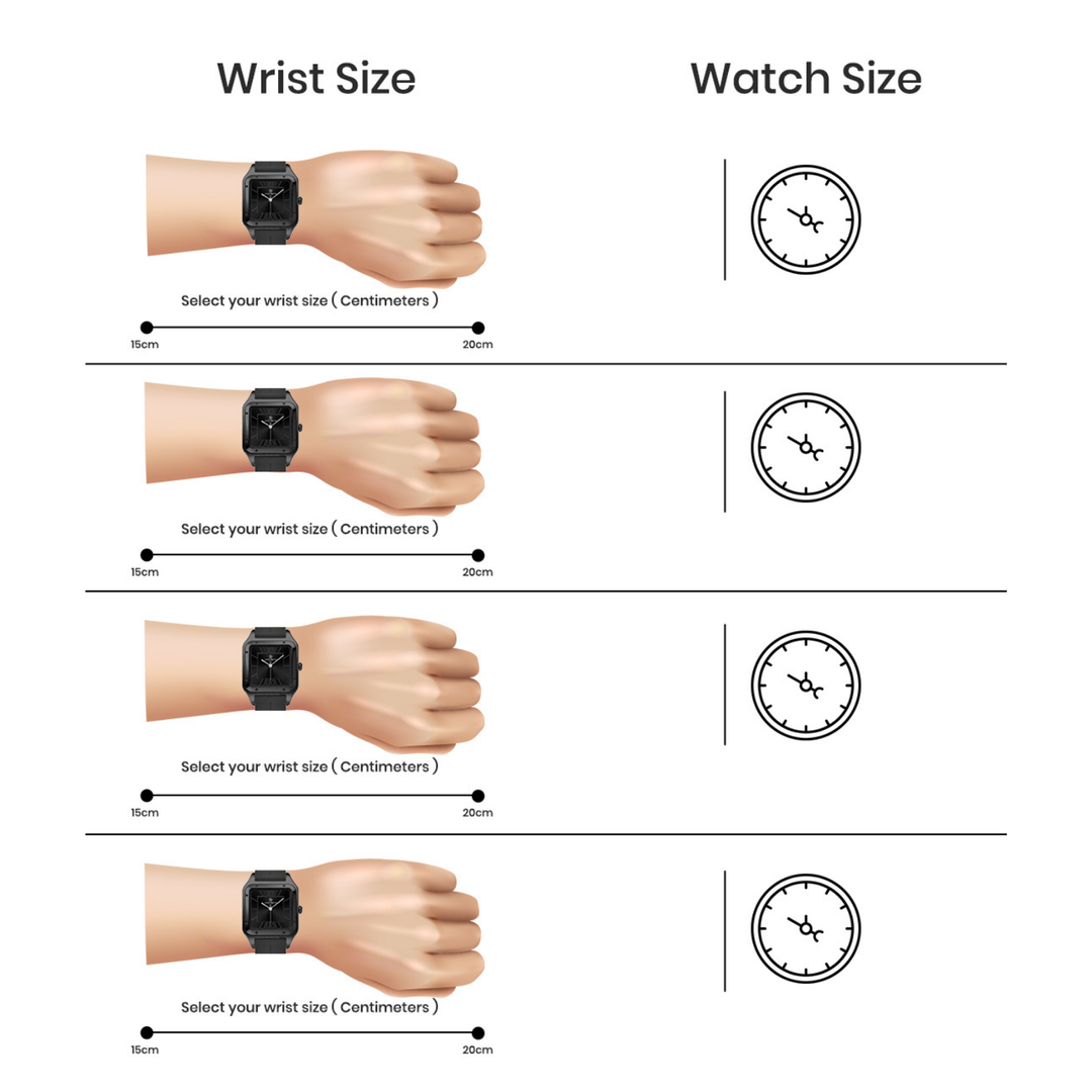 Obsidian Black Square Analog