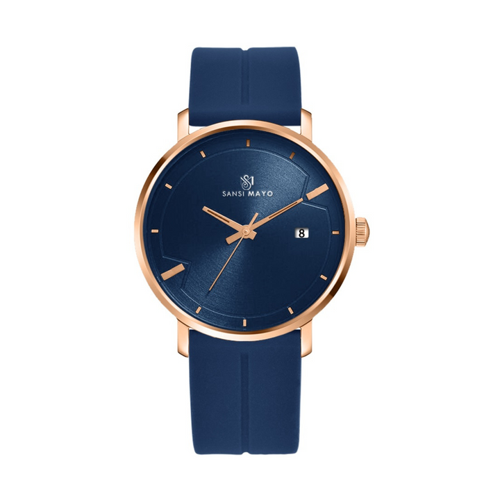 Deep Sapphire Blue Magnetic Lock Analog