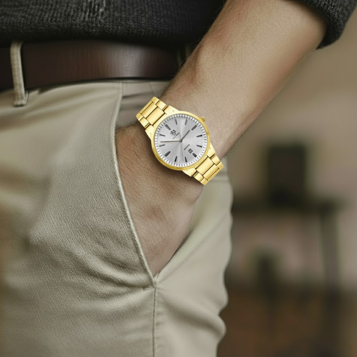 Gold Wrist Watch