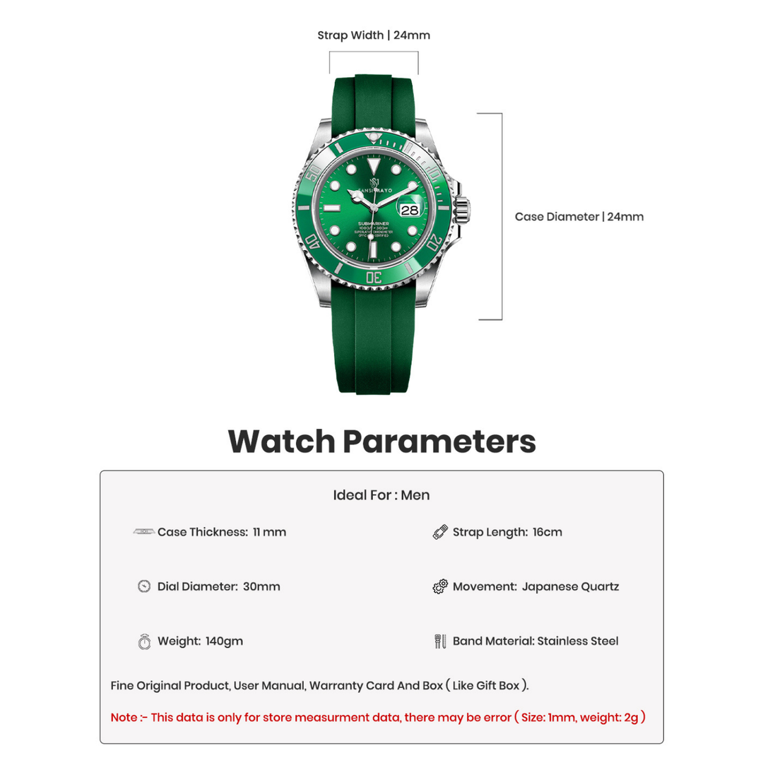 Emerald Green Analog