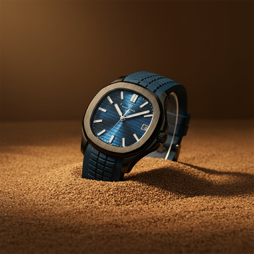 Skyfall Blue Analog