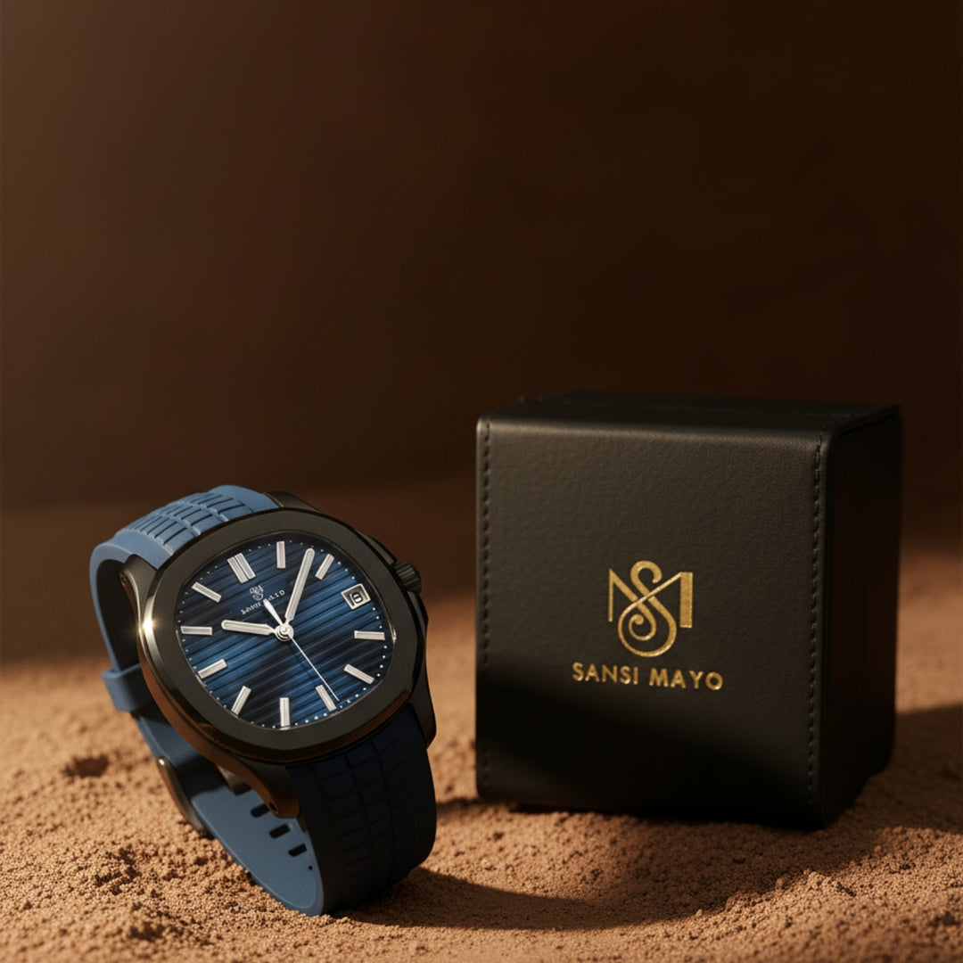 Skyfall Blue Analog
