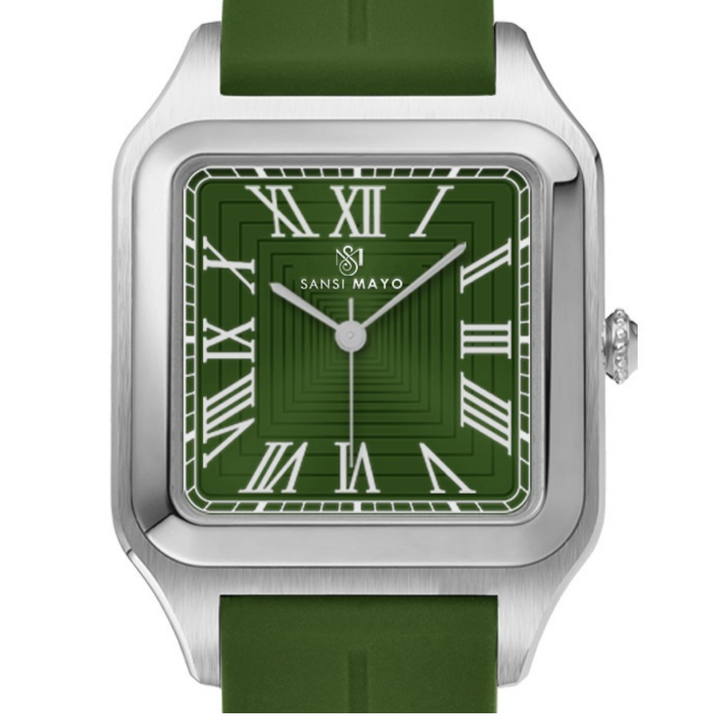 Forest Green Square Magnetic Analog