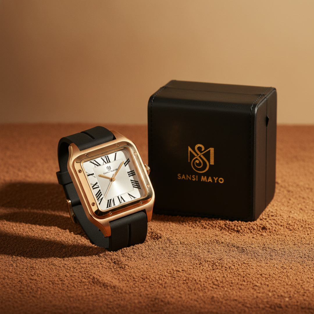 Frost White Square Analog