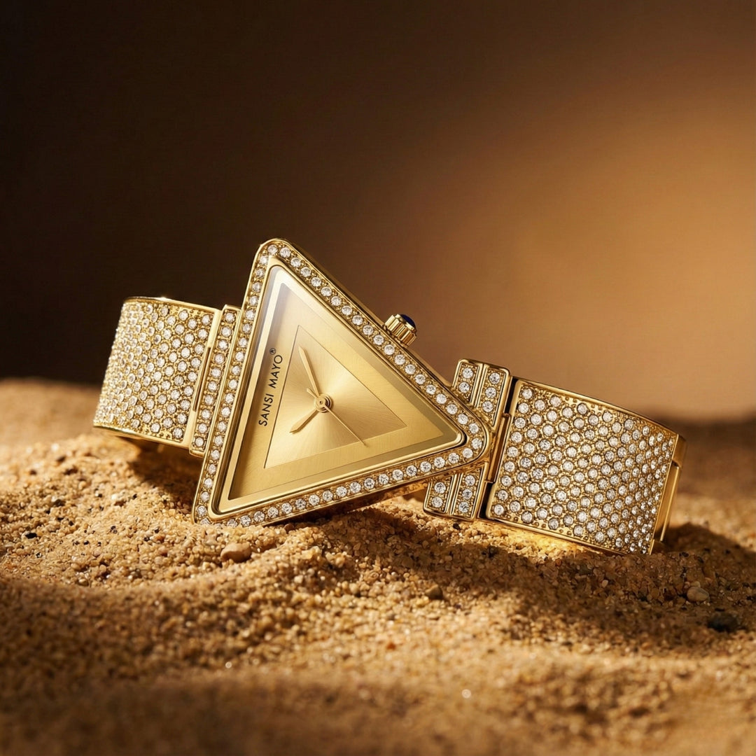 Dina All Gold Quartz Watch