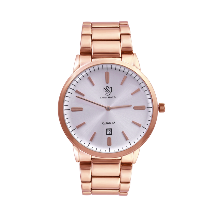 Rose Gold Wrist Watch