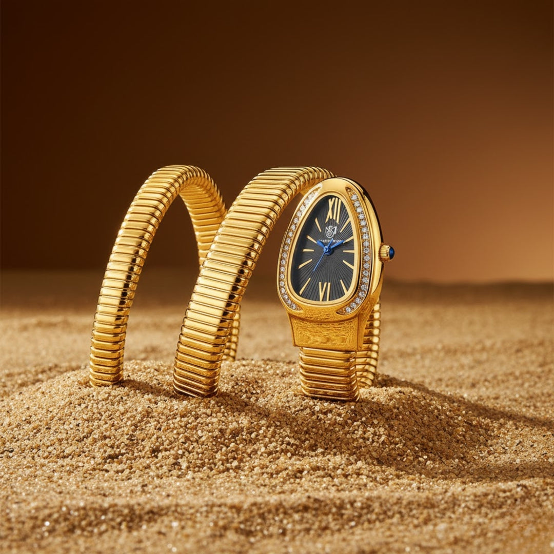 Sansi Mayo Cobra Watch — Gold Edition (Grey Dial)