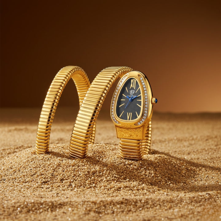 Sansi Mayo Cobra Watch — Gold Edition (Grey Dial)