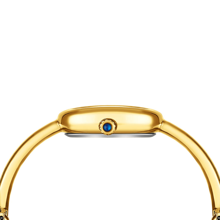 Sansi Mayo Minari Watch — Gold Stainless Steel (Maroon Dial)