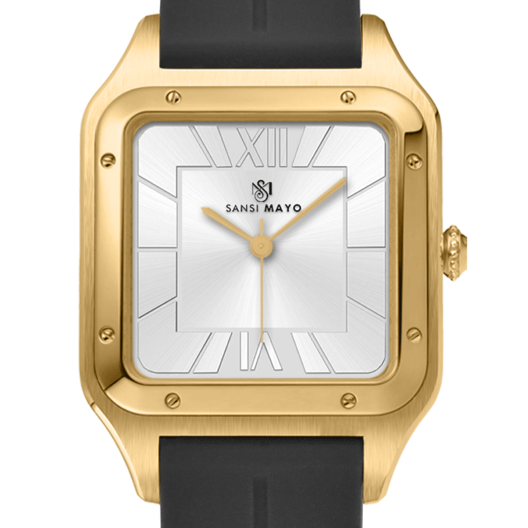 Frost White Square Analog