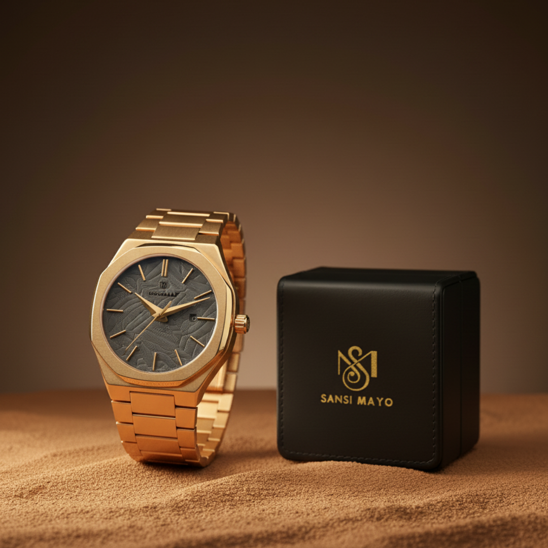 Graphite Grey Two-Tone Analog