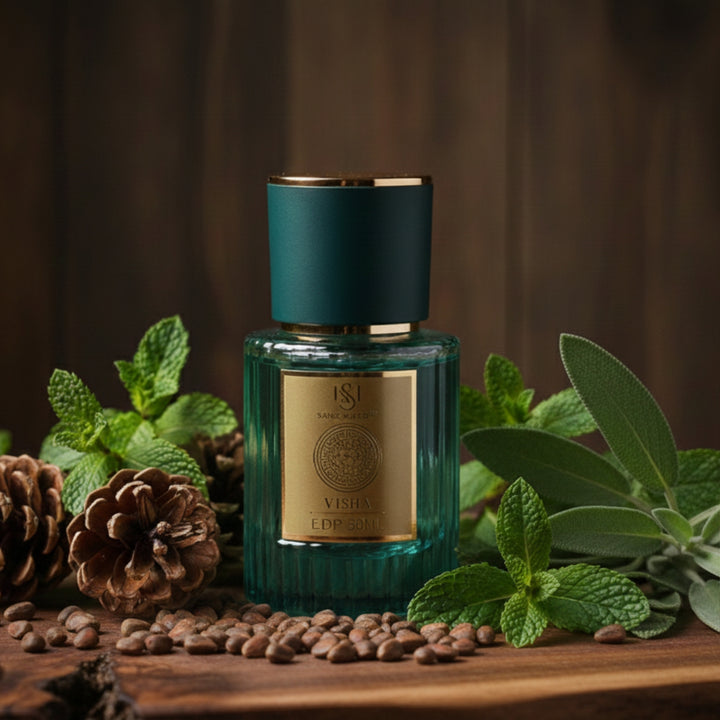 Visha Signature Visha Fragrance For Men - Green Edition