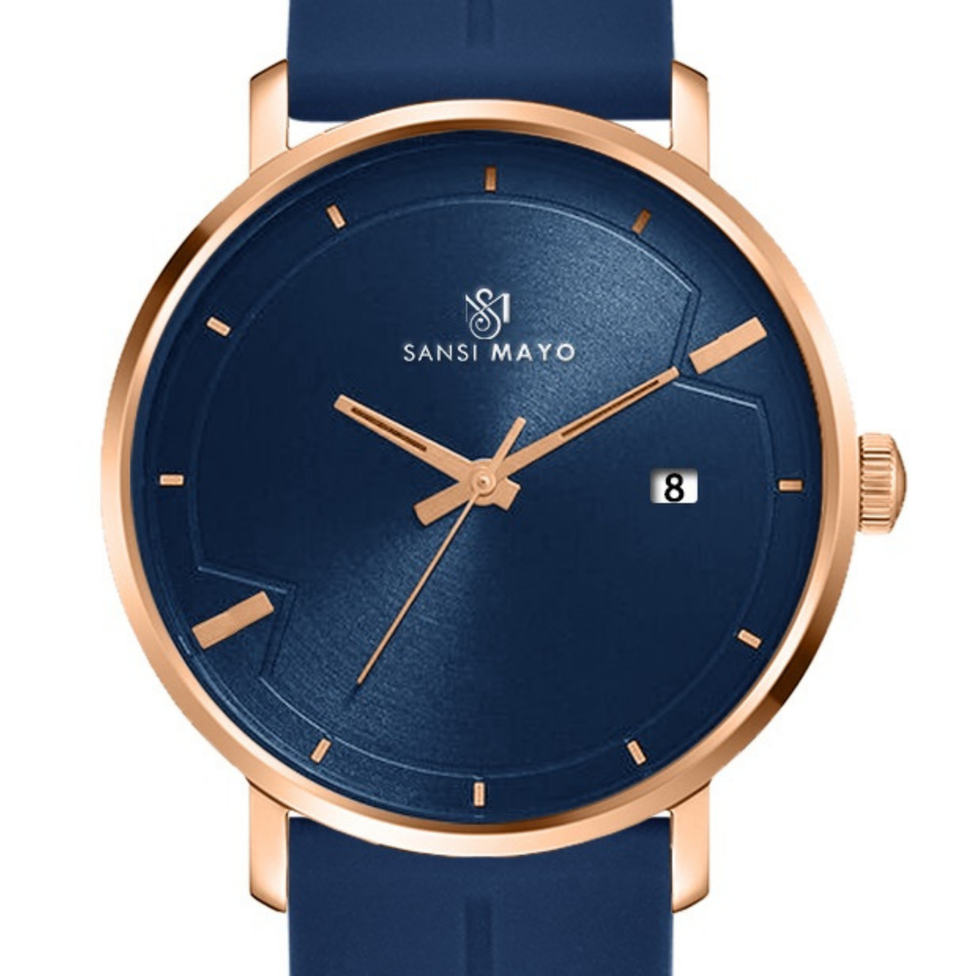 Deep Sapphire Blue Magnetic Lock Analog