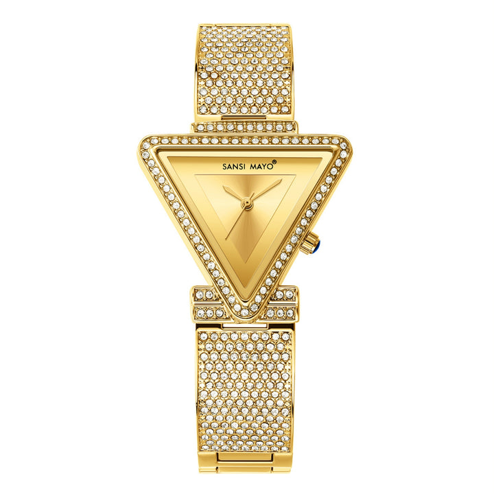 Dina All Gold Quartz Watch