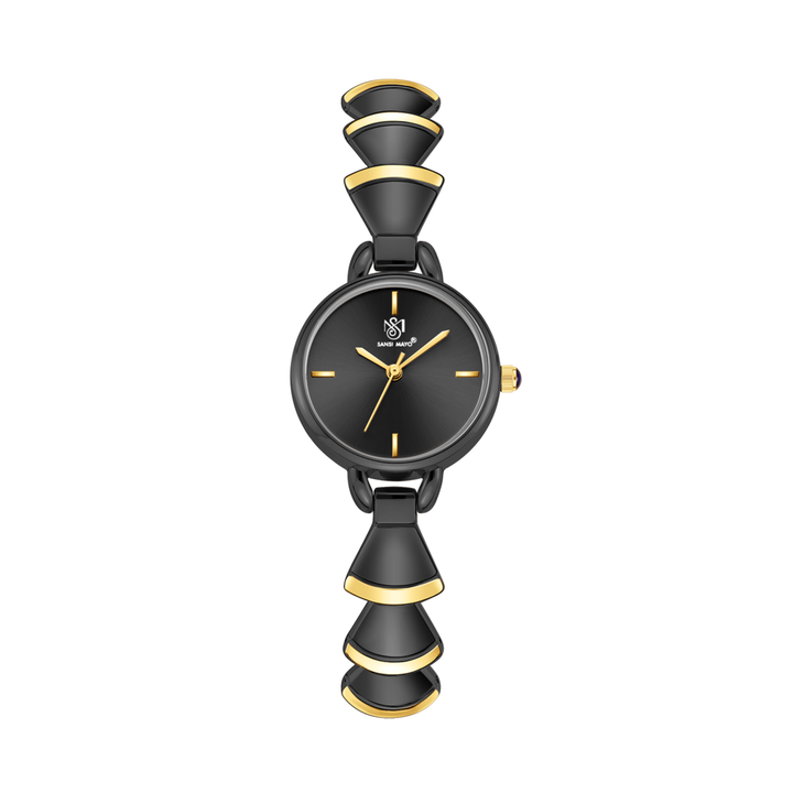 Bell Band Edition (Two-Tone Black Gold, Black Dial)